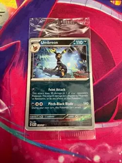 Umbreon 130/197 Obsidian Flames Stamped Sealed Promo Pokemon TCG - Image 1