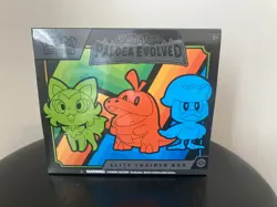Paldea Evolved Elite Trainer Box Sealed Pokemon 9 Packs Card Pikachu SVP EN 027 - Image 1