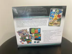 Paldea Evolved Elite Trainer Box Sealed Pokemon 9 Packs Card Pikachu SVP EN 027 - Image 2