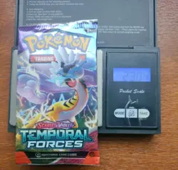 Heavy 23.04g Pokemon Tcg temporal forces Booster Pack Factory Sealed New - Image 1