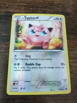 Jigglypuff 78/99 Next Destinies Reverse Holo Pokemon Card - Image 1