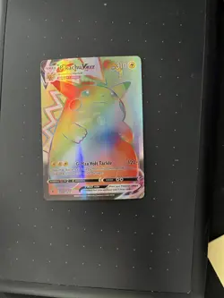 Pokemon Pikachu VMAX Rainbow Rare Card 310 HP Gigantamax Thunderbolt - Image 1