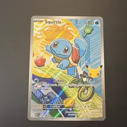 Pokemon First Partner Collection Squirtle Promo Card MEP EN 039 Pack Fresh - Image 1