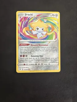 Jirachi 119/185 Swsh04: Vivid Voltage Holo Rare Pokemon TCG - LP - Image 1