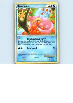 Pokemon tcg Undaunted Slowpoke Lightly played - Image 1
