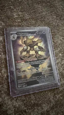 Pokemon TCG Mega Evolution ETB Promo Alakazam MEP009 Pokemon Center Near Mint - Image 1