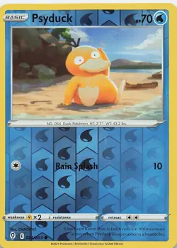 Psyduck 024/203 Common Evolving Skies Pokemon Reverse Holo Near Mint - Image 1