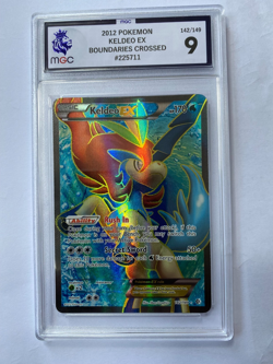 PSA MGC 2012 POKEMON HOLO KELDEO EX BOUNDARIES CROSSED GRADE 9 142/149 - Image 1