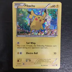 Pokemon TCG Pikachu HOLO 6/12 McDonalds EU Promo Set 2016 (MCD16) ENGLISH Card - Image 1