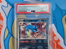 Gyarados - 2023 Pokemon SV2a Japanese - Reverse Pokeball Holo - PSA 10 💎 - Image 3