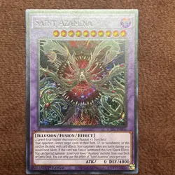 Yu-Gi-Oh! Saint Azamina Secret Rare SUDA-EN036 1st Ed NM - Image 1