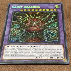 Yu-Gi-Oh! Saint Azamina Secret Rare SUDA-EN036 1st Ed NM - Image 5
