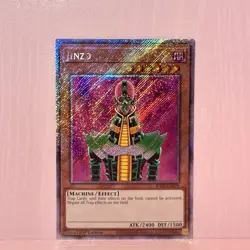 YuGiOh! Jinzo (Platinum Secret Rare) RA03-EN099 1st Ed NM Bonanza - Image 2