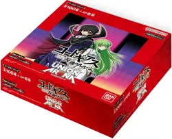 BANDAI UNION ARENA Code Geass Lelouch of the Rebellion BOX 20 Packs UA01BT - Image 3