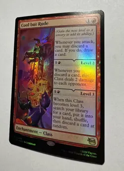 Cool but Rude #0089 *Foil Rare* TMNT MTG - Image 3