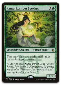 Azusa, Lost but Seeking #161 (NM) Masters 25 A25 Magic MTG - Image 1