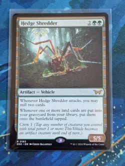 MTG Hedge Shredder - NM - Duskmourn - Image 1