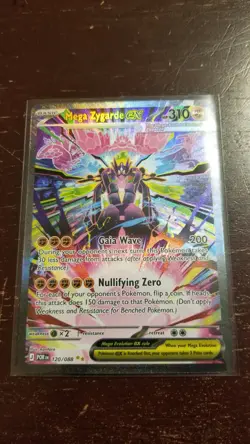 Pokemon TCG Mega Zygarde EX Holo Dragon Basic 120/088 English Card - Image 1