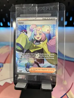 Iono SVP124 Pokemon Premium Tournament Collection, Sealed Black Star Promo - Image 4