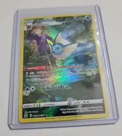 Pokemon TCG Brilliant Stars Vaporeon - TG02/TG30 Holo Full Art Ultra Rare - Image 2