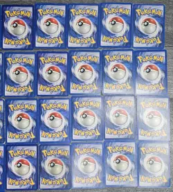 45x Base Set Pokemon Vintage Card Bundle Rare Uncommon and Common WOTC 1999 - Image 5