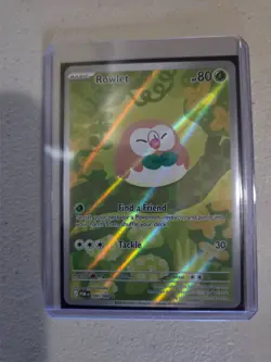 Pokemon TCG: Perfect Order - ROWLET 090/088 - Illustration Rare (IR) - MINT - Image 1