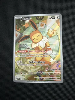 Eevee 173 Pokemon Center ETB Prismatic Evolutions Stamped Promo - Image 1