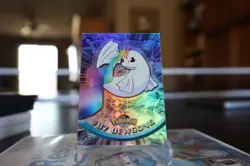 Topps Pokemon Card Dewgong #87 Rainbow Holo Blue Label First Print - Image 1