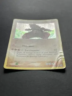 ✨Secret Holo Groudon✨ 102/101 Pokemon EX Hidden Legends - see photos, damaged - Image 3
