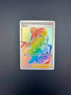 Nessa 196/185 Full Art Trainer Vivid Voltage NM Pokemon Card - Image 1