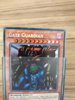 YuGiOh! Gate Guardian - NM - MRD-EN000 (25th) - Secret Rare Sleeved Pack fresh - Image 3