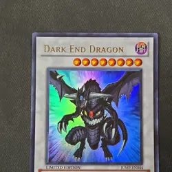 Yu-Gi-Oh! Konami Dark End Dragon JUMP-EN044 Shonen Jump Ultra Rare Synchro - Image 1
