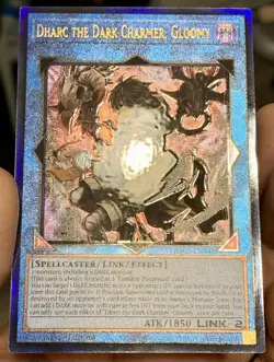 Yugioh Dharc the Dark Charmer Gloomy RA03-EN048 Prismatic Ultimate Rare (PUR) NM - Image 5