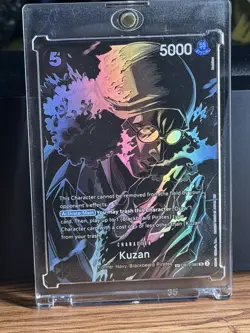 One Piece Legacy of the Master Kuzan OP10-082 SP Alternate Alt Art - Image 1