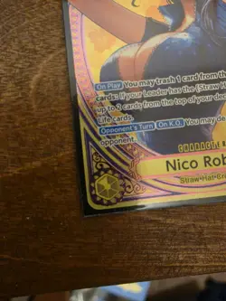 Nico Robin EB03-055 Super Rare SP Foil Alternate Art CHASE CARD - Image 5
