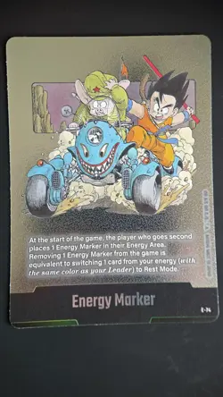Energy Marker E-74 Silver Manga Booster 02 Dragon Ball Card English - Image 1