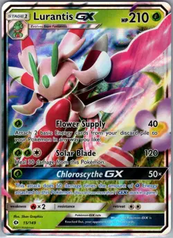 Lurantis GX 15/149 SM Base Set - Pokemon Card - NM - Image 1