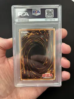 2002 YU-GI-OH! BLUE EYES TOON DRAGON MRL-000 1ST EDITION CARD PSA 9 MINT - Image 3