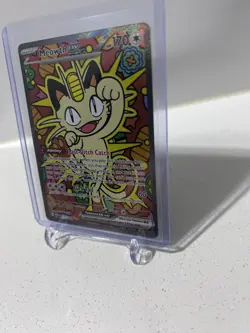 Meowth EX SIR 121/088 POR - Pokemon TCG Full Art Perfect Order Card - Image 2
