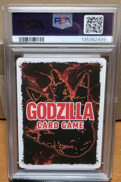 PSA 10 GEM MT - Godzilla card game EBP01-011+ SP "Godzilla (Fest Godzilla)" - Image 2