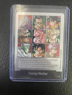 Energy Marker E-89 Silver Manga Booster 02 Dragon Ball Card English - Image 1
