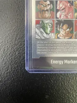 Energy Marker E-89 Silver Manga Booster 02 Dragon Ball Card English - Image 4