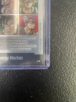 Energy Marker E-89 Silver Manga Booster 02 Dragon Ball Card English - Image 5