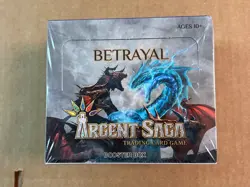 New Betrayal 2.0 Argent Saga CCG TCG Booster Box 24 Packs 10 Cards Per Pack - Image 2