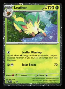 Leafeon - (Cosmos Holo) Promo SV: Scarlet & Violet Promo Cards 170 NM - Image 1