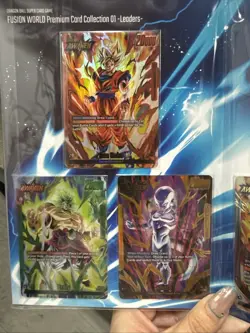 Dragon Ball Super TCG Fusion World Premium Card Collection 01 Leaders English 🐉 - Image 3