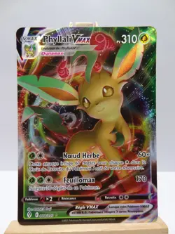 Carte Pokemon " Phyllali VMAX " 008/203 - Evolution Celeste - EB7 - NM - FR - Image 1