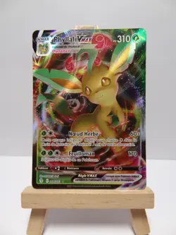 Carte Pokemon " Phyllali VMAX " 008/203 - Evolution Celeste - EB7 - NM - FR - Image 2