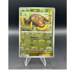 Pokemon TCG White Flare - Stunfisk 035/086 Master Ball Reverse Holo - Image 1