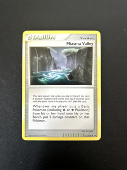 Miasma Valley 111/127 Platinum Regular - Pokemon Trading Card - Image 1